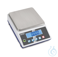 Precision balance, 1 g ; 6 kg PRE-TARE function for manual subtraction of a known container...